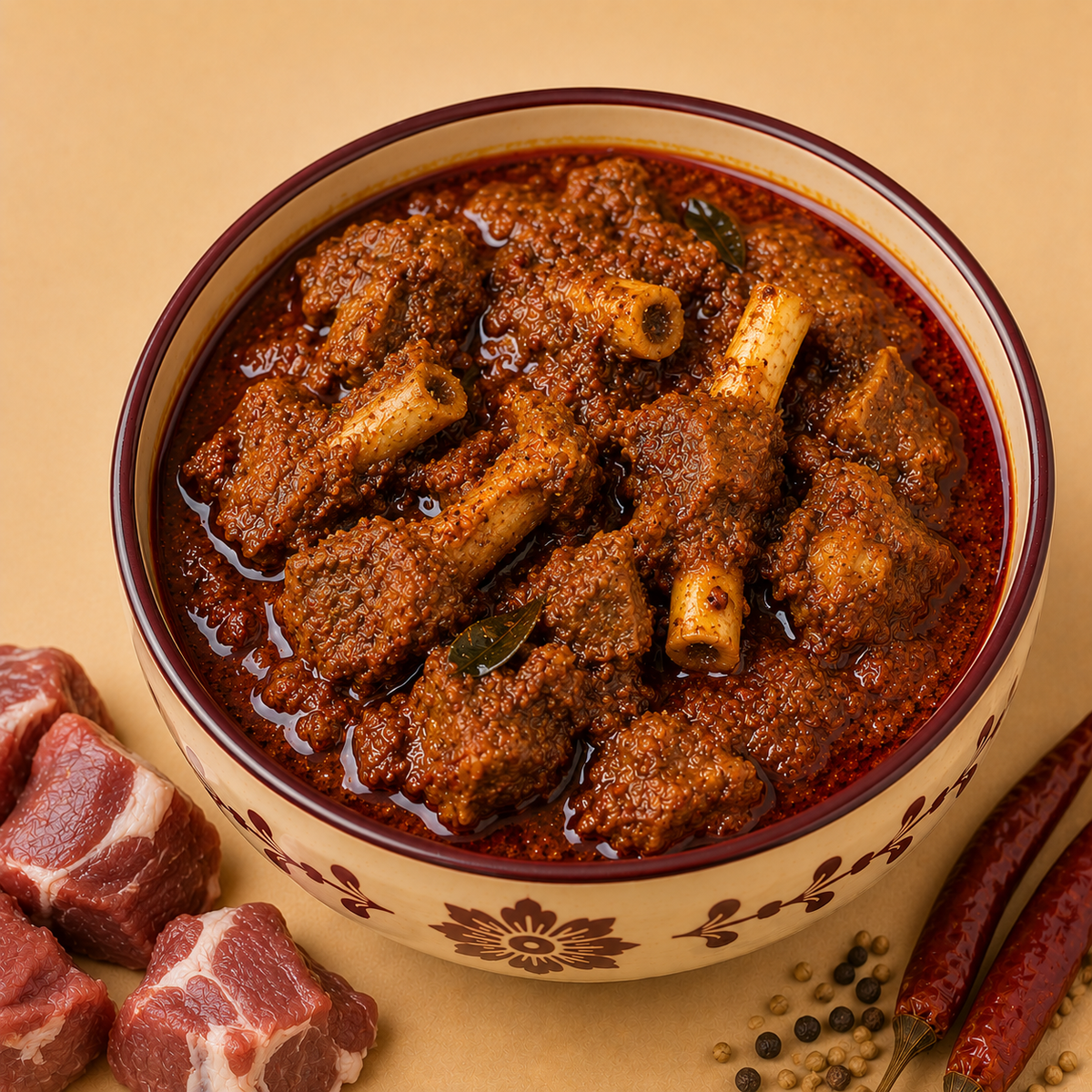Mutton pickle (bone)