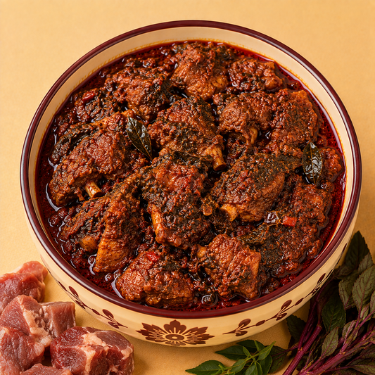 Gongura Mutton ( bone )